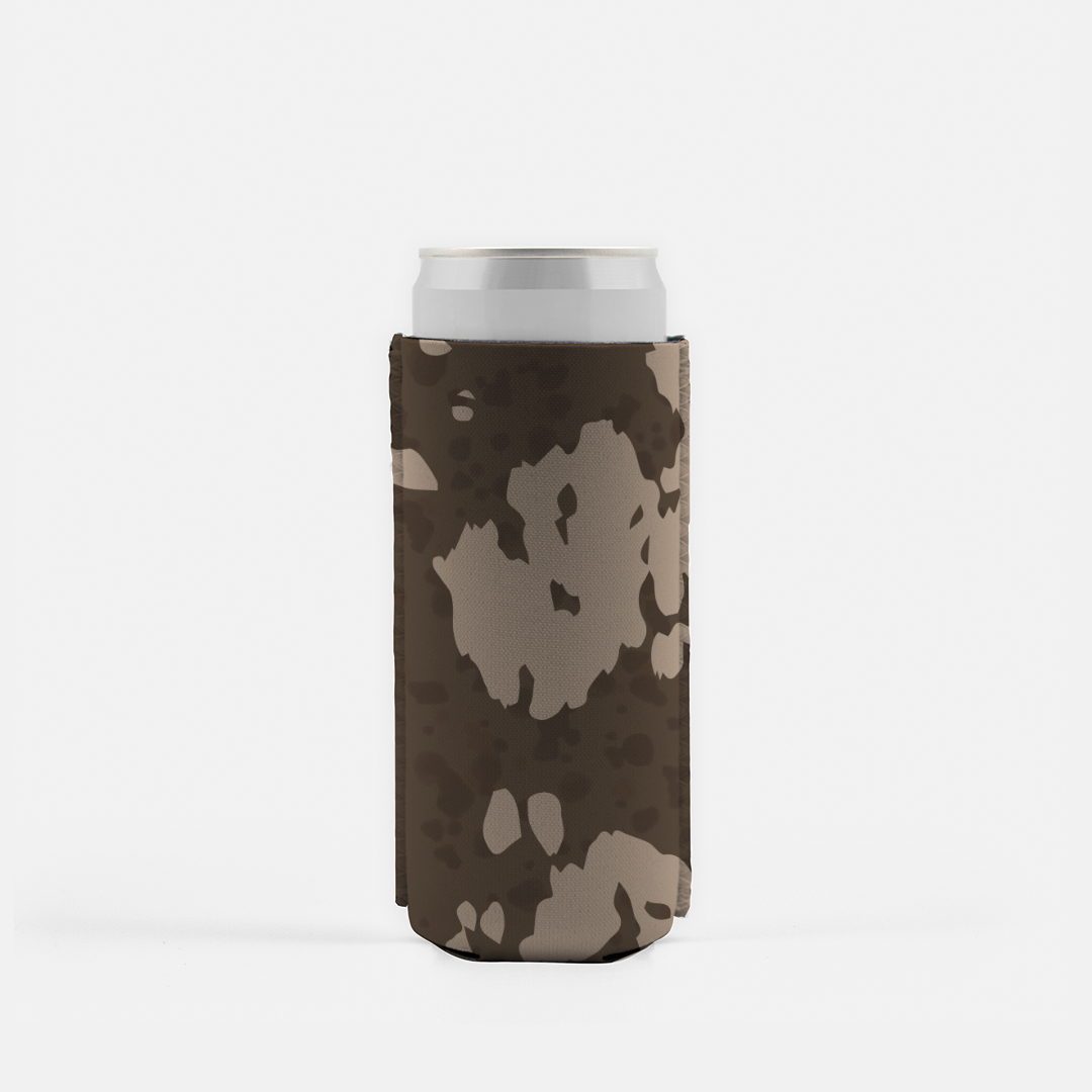 Chocolate Mousse Cow Print Cowhide Slim Koozie, Seltzer, Bachelorette Koozie, Ranch Wife, Cowgirl Styles, Farmhouse, Southwestern Boho